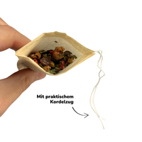 100 Stk. Teefilter aus Papier für losen Tee | biologisch abbaubar