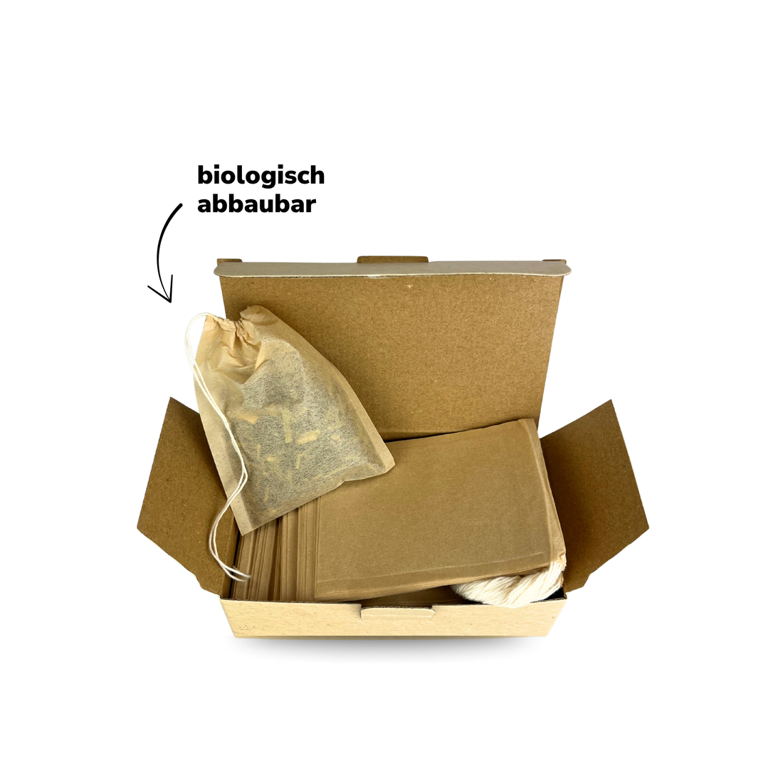 100 Stk. Teefilter aus Papier für losen Tee | biologisch abbaubar