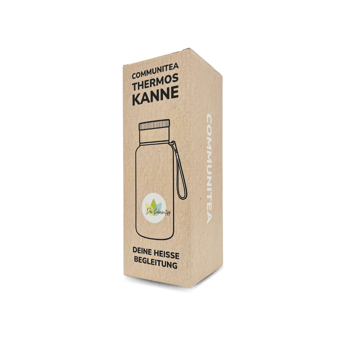 CommuniTea Thermoskanne mit Teesieb | 800ml