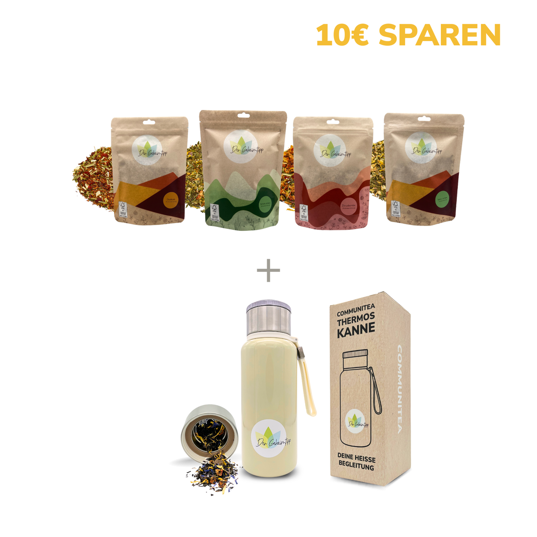 BIO Tee Genuss-Bundle mit Thermoskanne