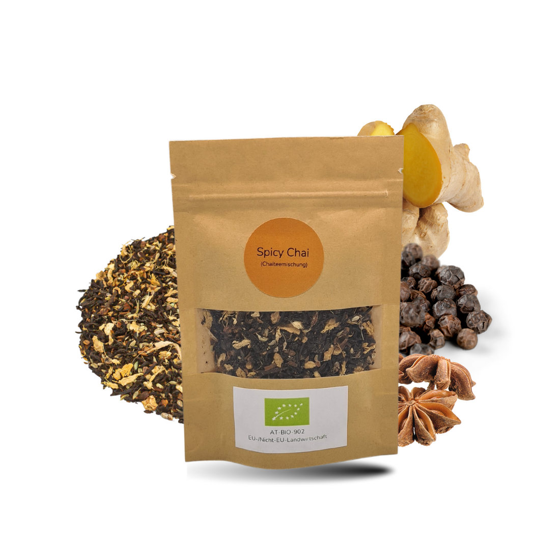 Der Geheimtipp Spicy Chai Tee Probierpackung aus Papier