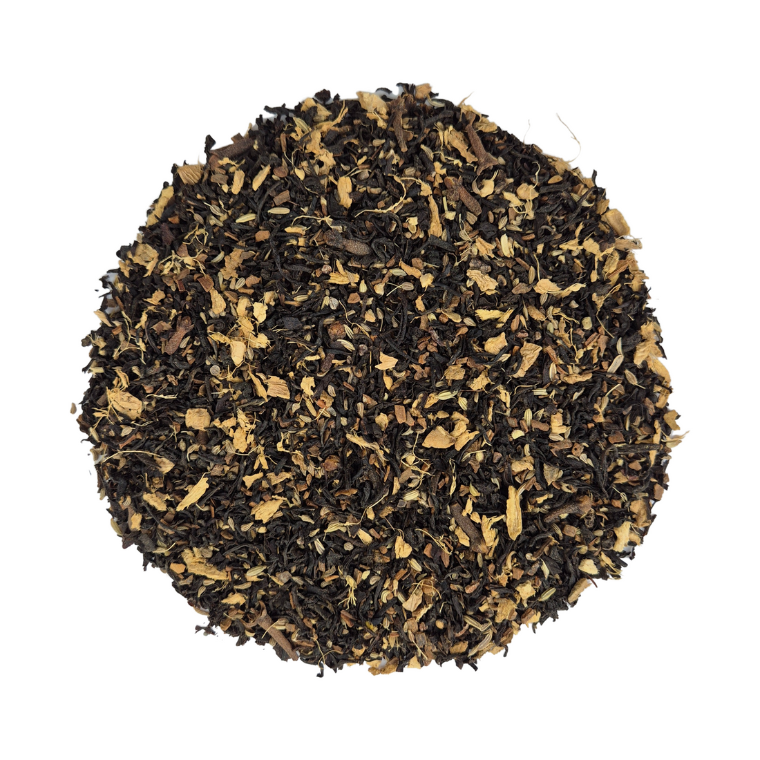Loser, getrockneter Bio Schwarztee Pfeffer Kardamom Chai Tee